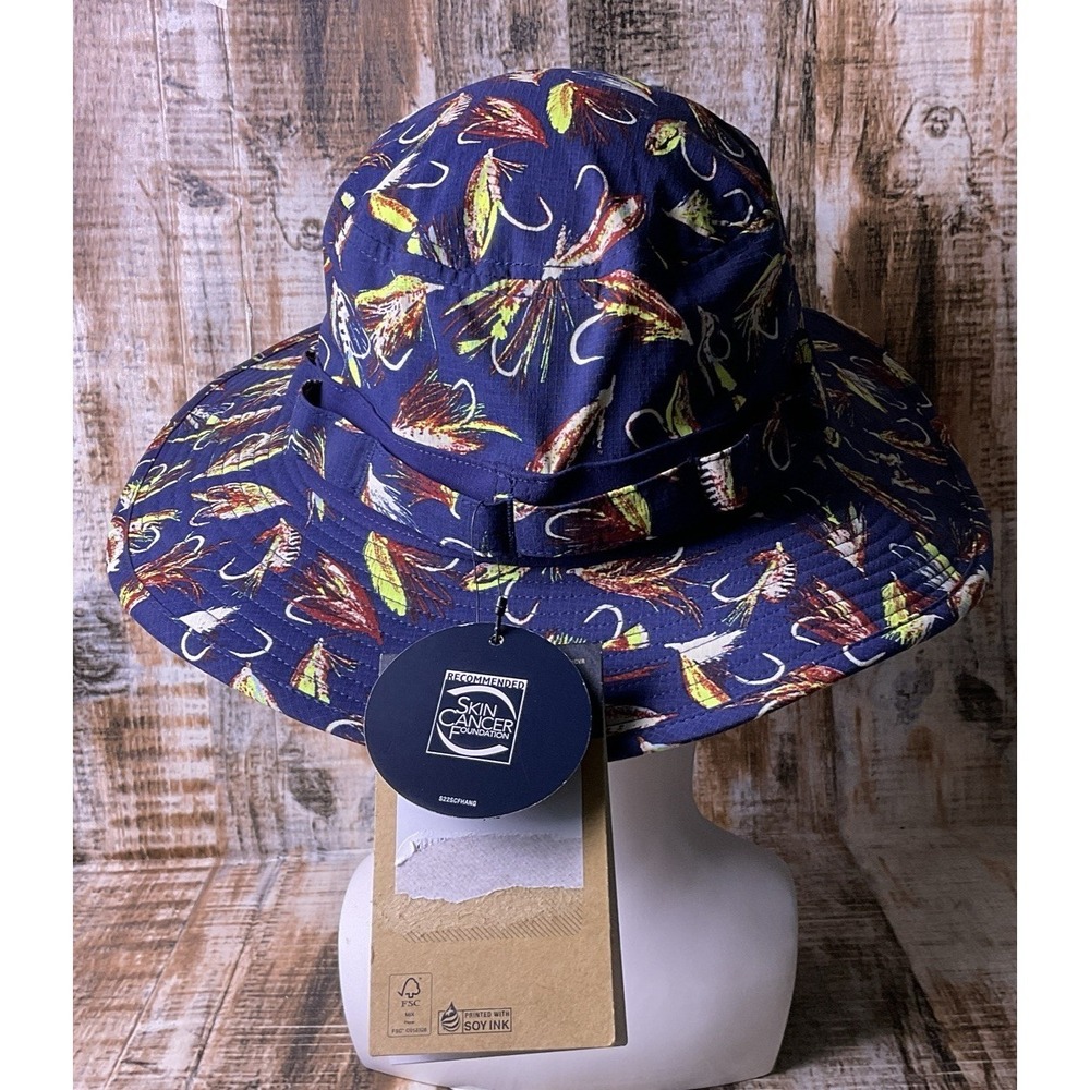 The North Face Class V Brimmer Hat In Summit Navy Han Colors (Size L/XL). - Picture 3 of 12